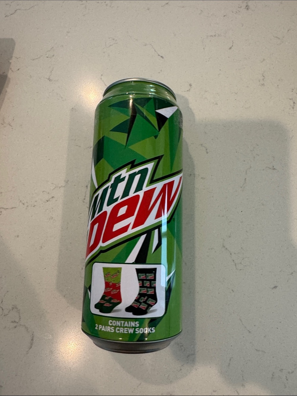 NTW MTN DEW Green Crew Socks - 2 Pairs